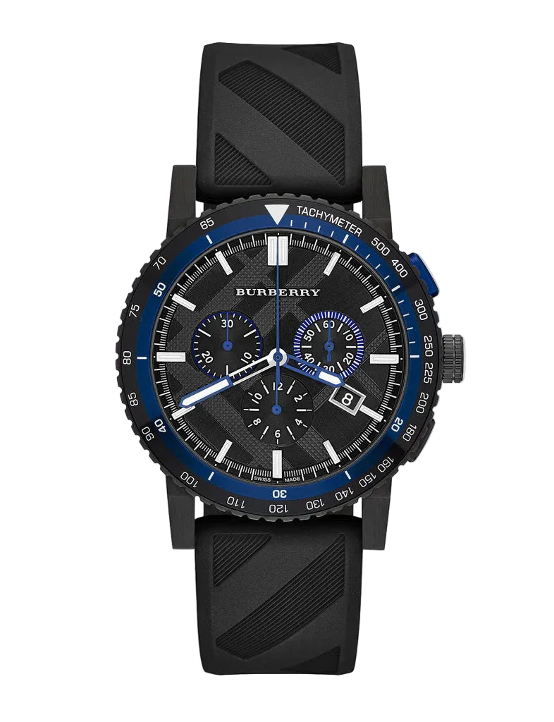 Burberry The City Chronograph Black Dial BU9806 – Men’s Watch - Luxverse
