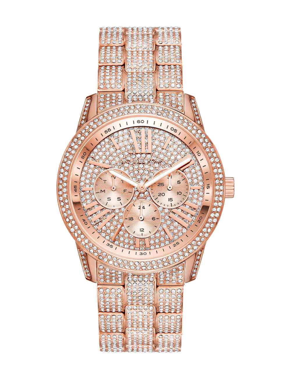Michael Kors Bradshaw MK6933 Women's Rose Gold Crystal Watch