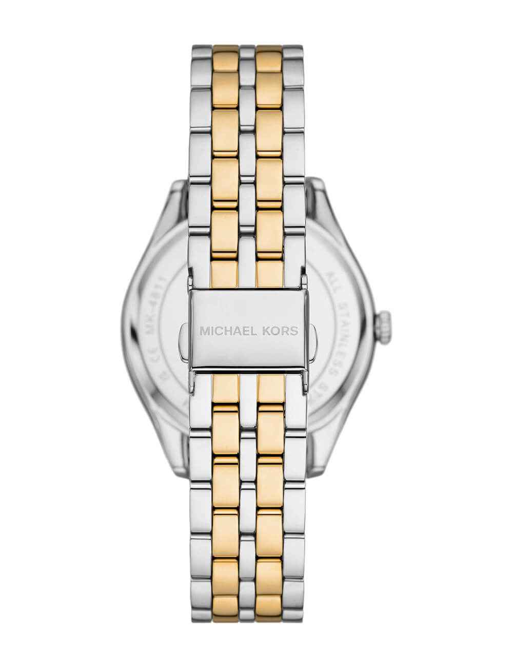 Michael Kors Harlowe MK4811 Women's Silver & Gold Stainless Steel Watch