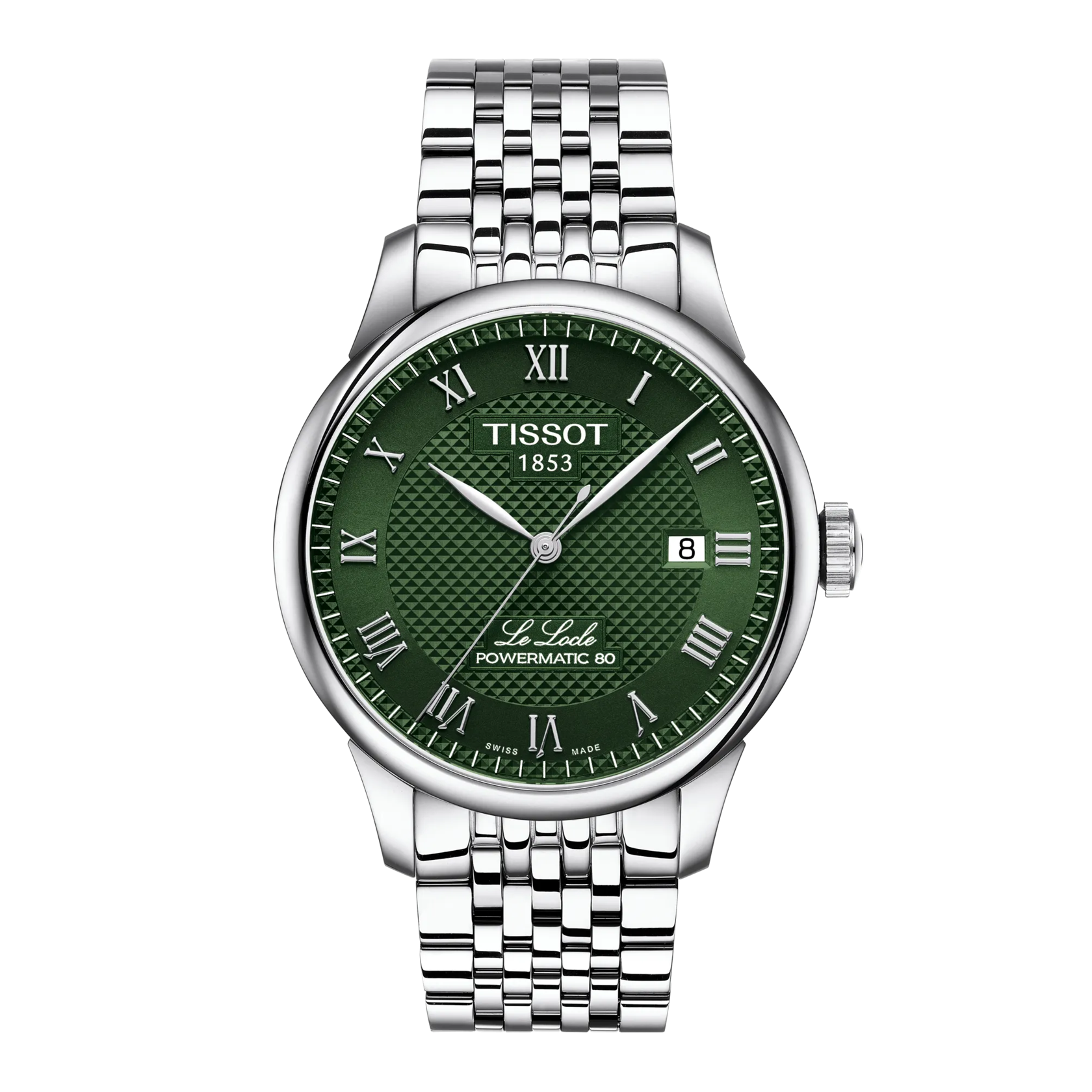 Tissot Le Locle Automatic 39.3 mm Green Dial – T006.407.11.093.00 Men’s Watch - Luxverse