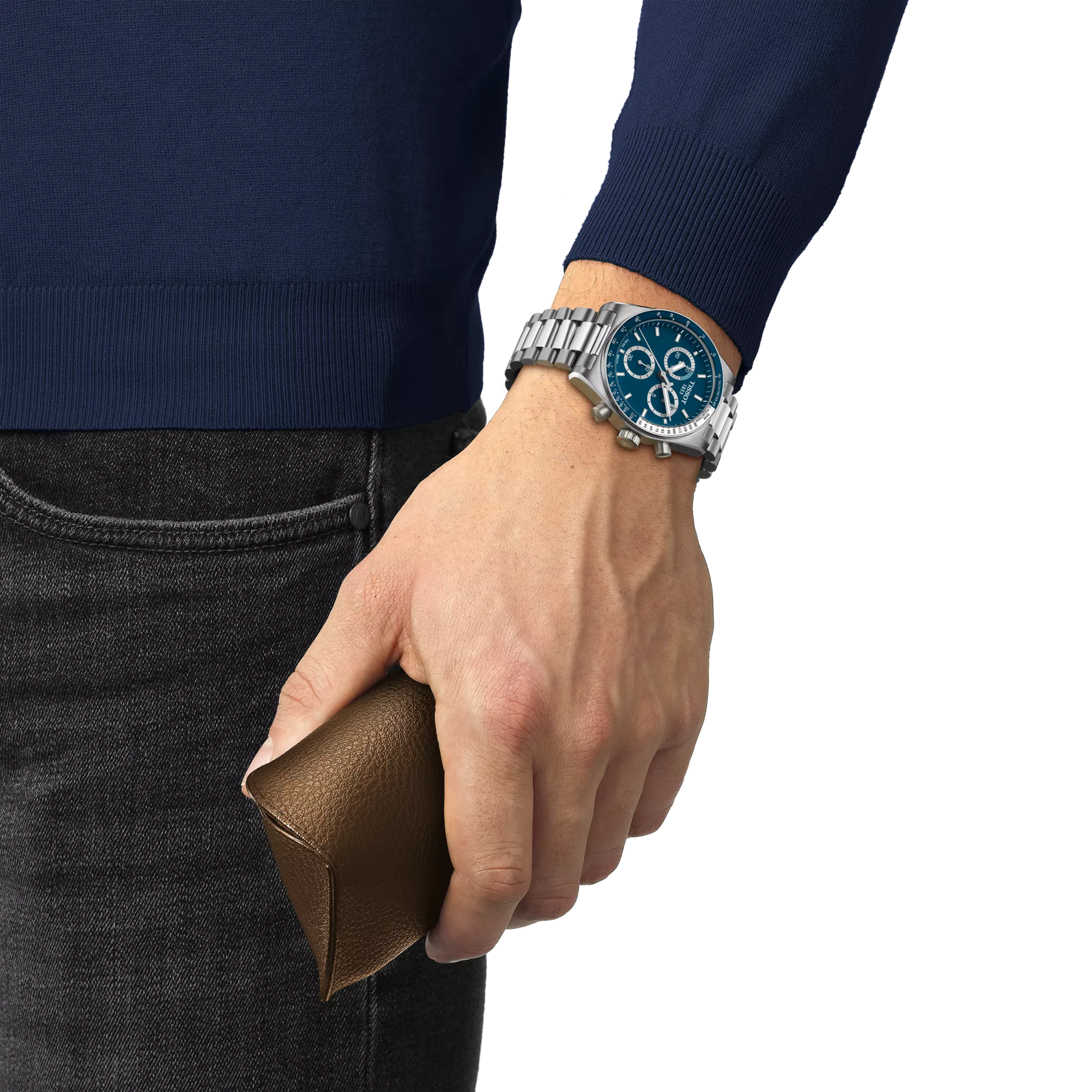 Tissot PR516 40mm T149.417.11.041.00 Quartz Chronograph Men’s Watch - Luxverse