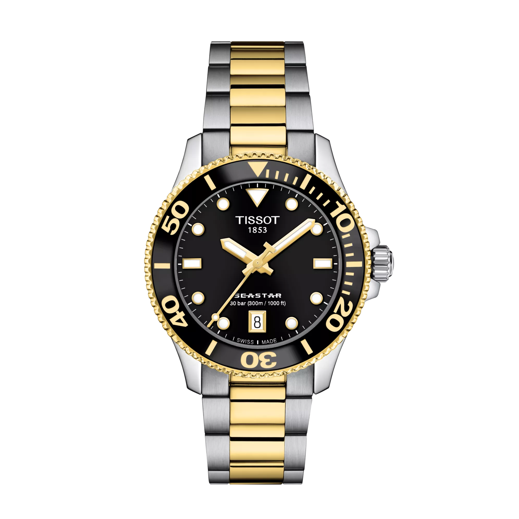 Tissot Seastar 1000 T1202102205100 Quartz – Black Dial Men’s Watch - Luxverse