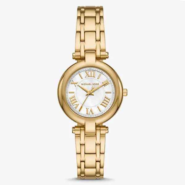 Michael Kors Laney MKO1083 Women's Gold Stainless Steel Watch 30mm