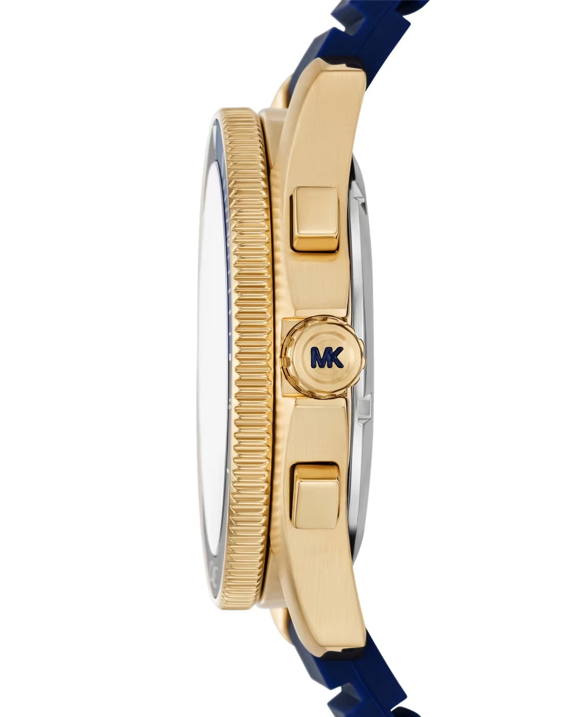Michael Kors MK9205 men's luxury dive watch with silicone strap