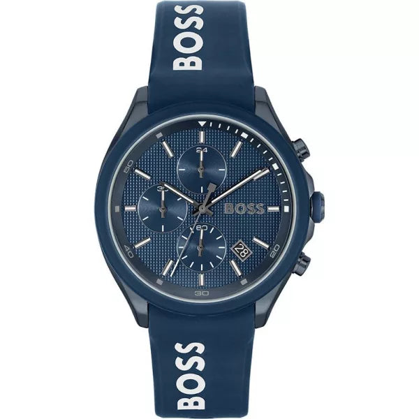 Hugo Boss Velocity HB1514061 Quartz Blue Dial – Men's Watch - Luxverse