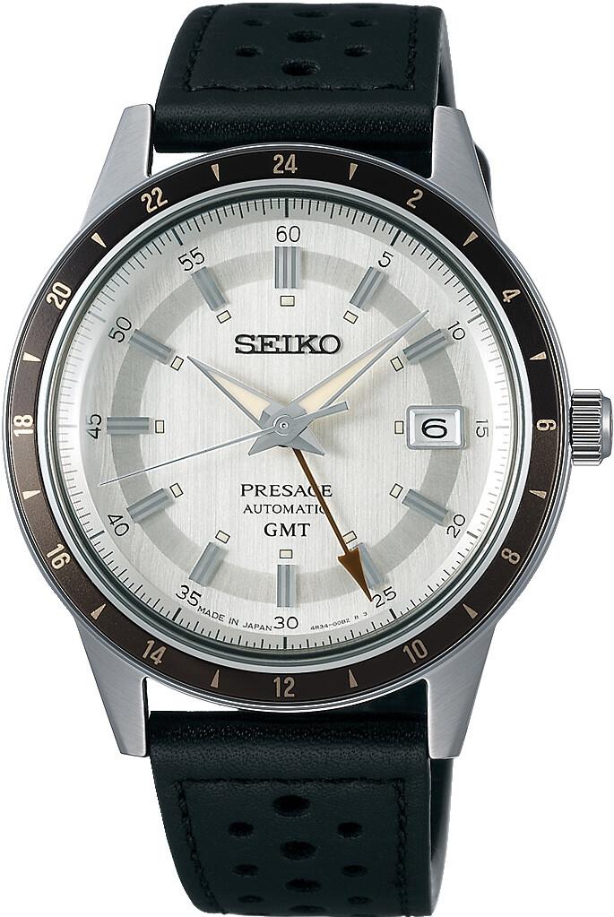Seiko SSK011J1 Presage Style60’s Automatic GMT Men’s Watch - Luxverse