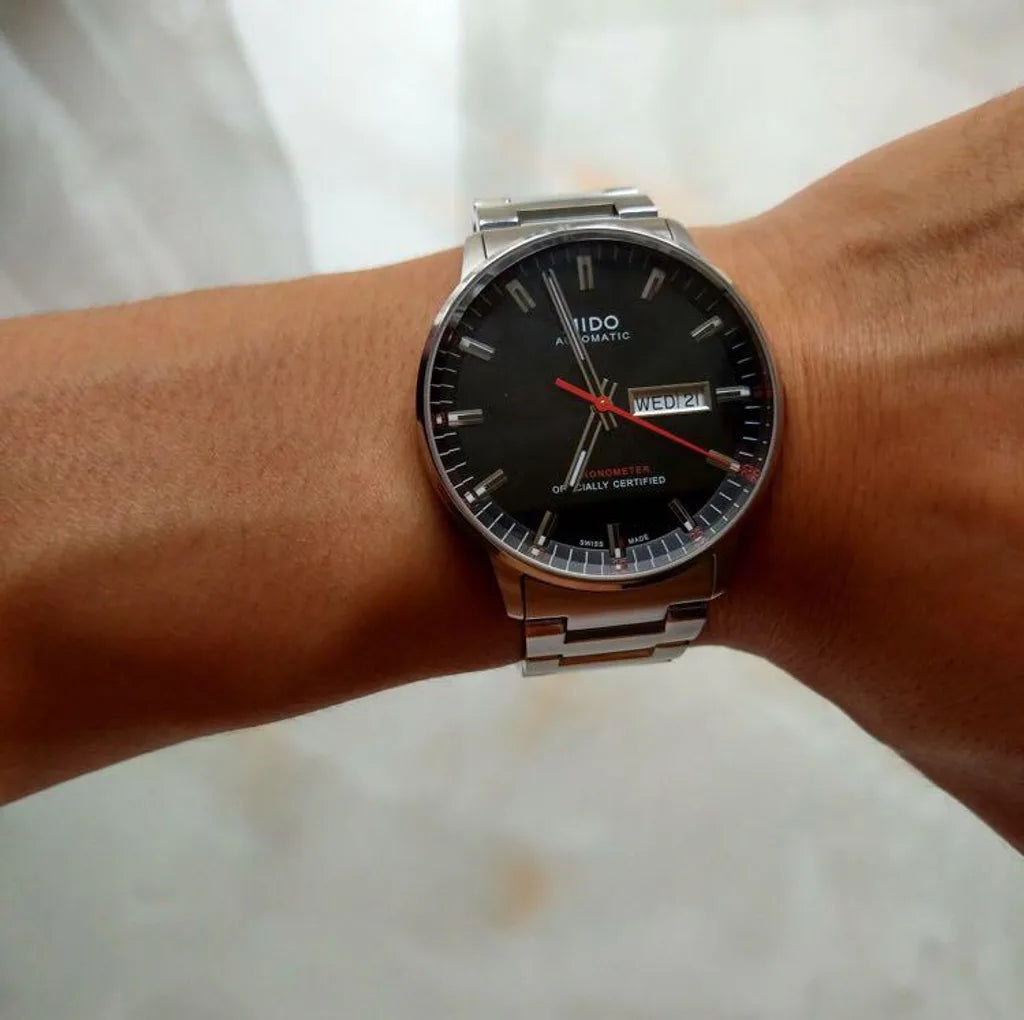 Tissot Mido Commander Black Dial Chronometer M021.431.11.051.00 Automatic Men’s Watch - Luxverse