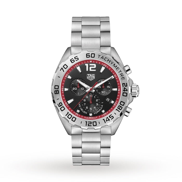 TAG Heuer CAZ101Y.BA0842 Formula 1 Quartz Chronograph 43mm Mens Watch - Luxverse