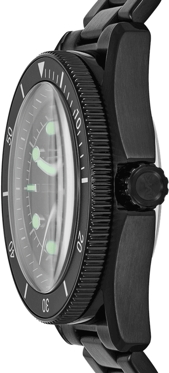 Michael Kors MK9181 black stainless steel adventure watch