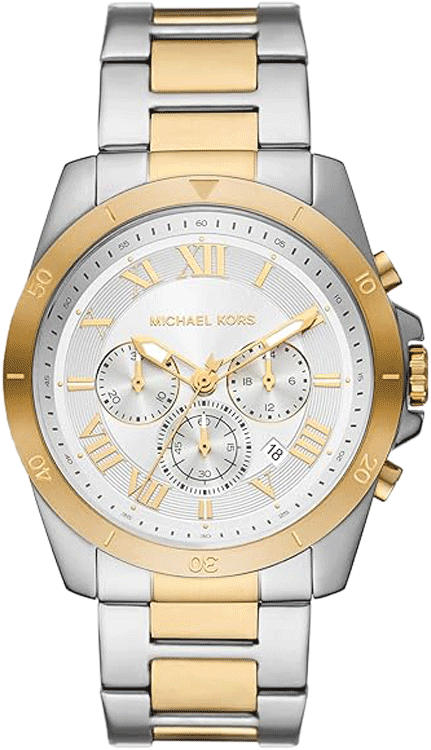 Michael Kors Alek MK9183 men's two-tone chronograph watch