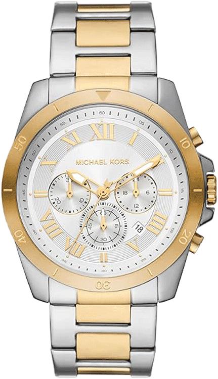 Michael Kors Alek MK9183 Men's Two-Tone Chronograph Watch