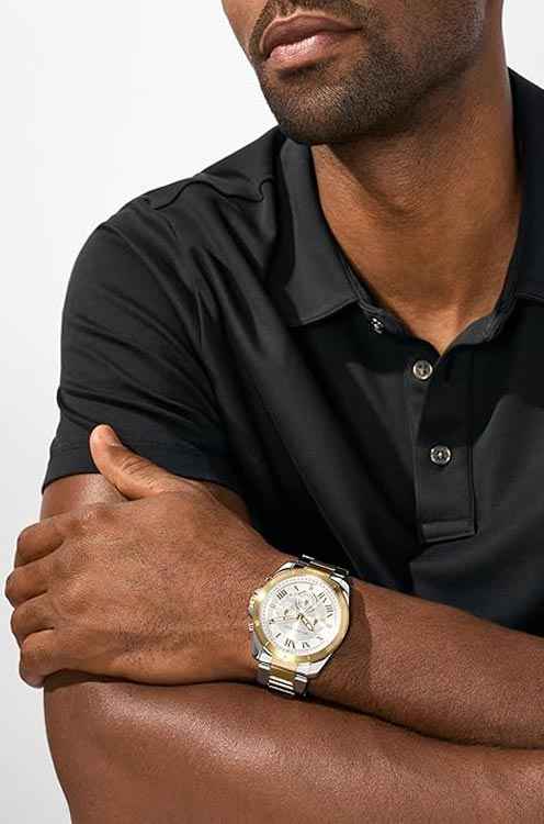 Michael Kors Alek MK9183 Men's Two-Tone Chronograph Watch