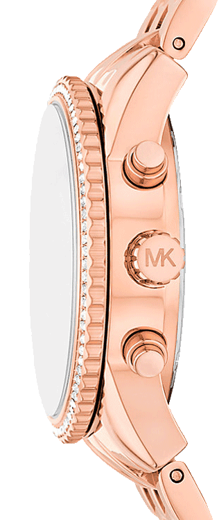 Michael Kors MK7531 rose gold-tone stainless steel bracelet watch