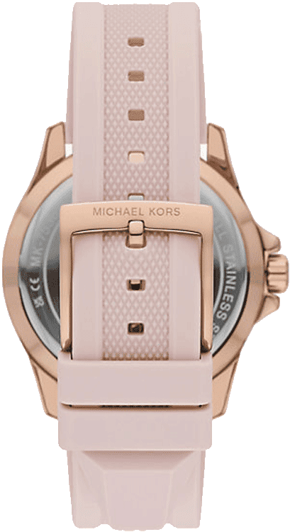 Michael Kors Everest MK7536 logo engraved dial watch