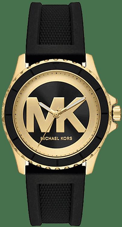 Michael Kors Everest MK7537 Men's Gold Silicone Strap Watch