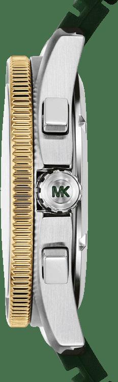 Michael Kors Maritime MK9214 Men's Two-Tone Silicone Dive Watch 45mm