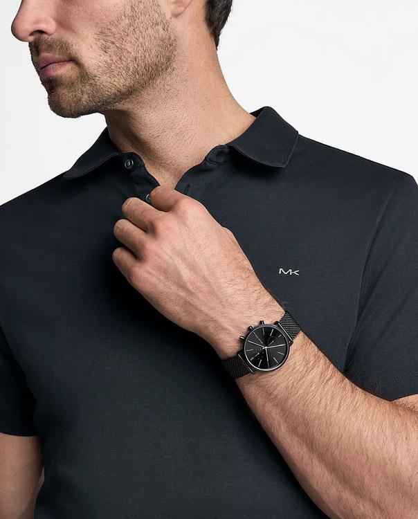 Michael Kors Blake MK9211 Men's Black Mesh Watch 42mm