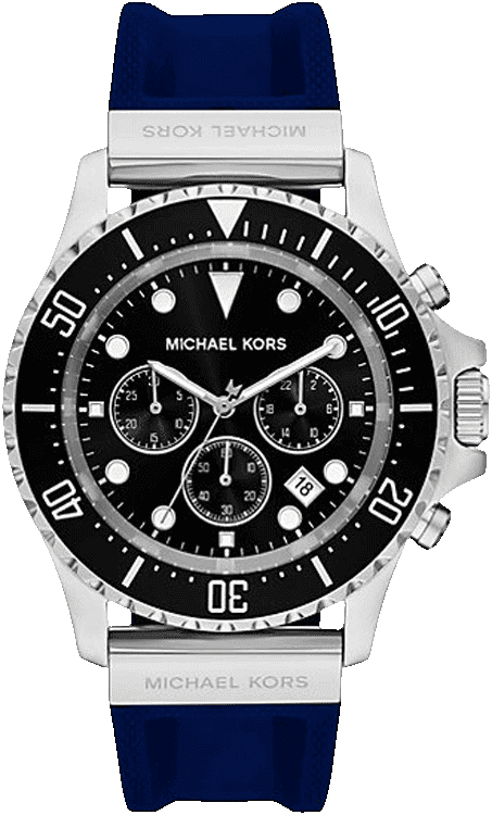 Michael Kors Everest MKO1160 men's silver stainless steel watch