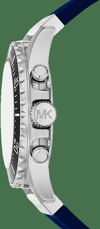 Michael Kors Everest MKO1160 Men's Silver Stainless Steel Watch 45mm