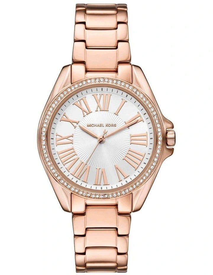 Michael Kors Kaycie MK4853 women's rose gold stainless steel watch