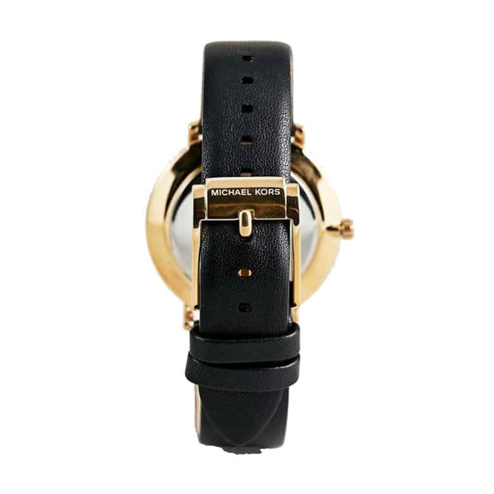 Michael Kors Pyper MK2747 Women's Black Dial Black Leather Watch
