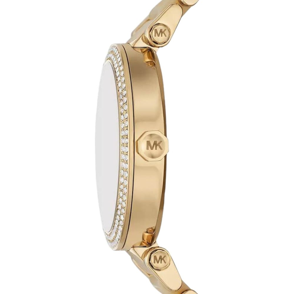 Michael Kors MK7370 gold analog bracelet watch