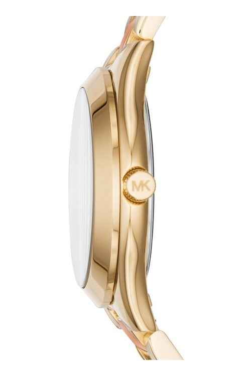 Michael Kors Mini Slim Runway MK3650 Women's Two Tone Stainless Steel Watch