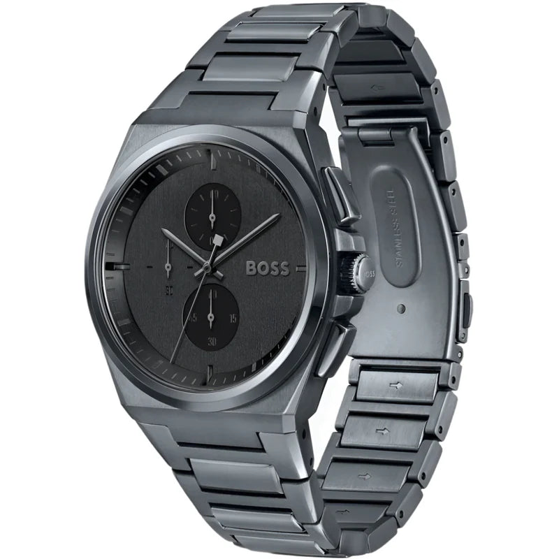 Hugo Boss Steer Chronograph Stainless Steel HB1513996 – Men’s Watch - Luxverse