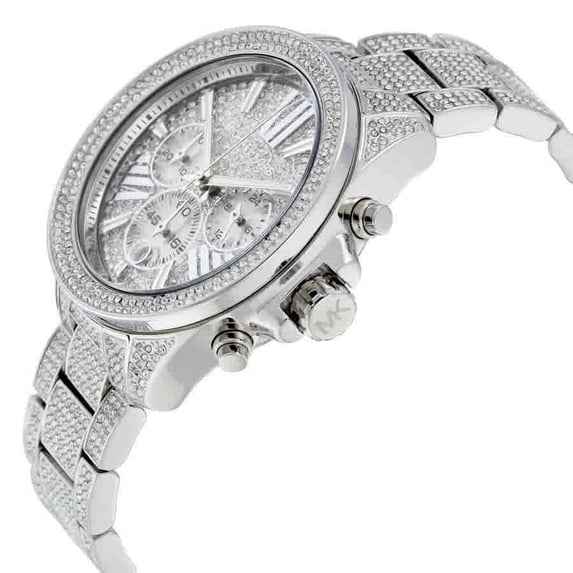 Michael Kors Wren MK6317 Women's Silver Chronograph Watch