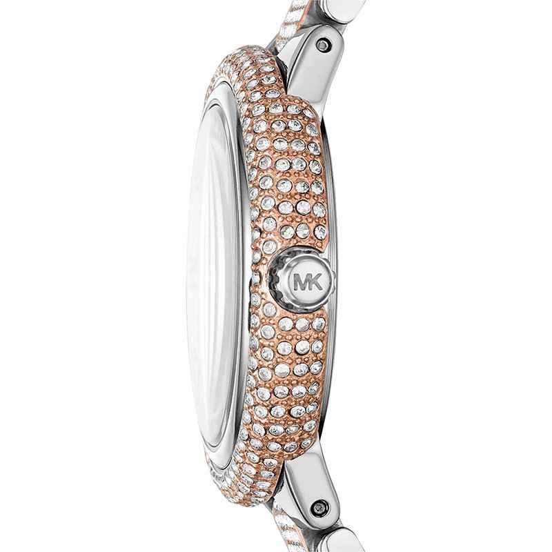 Michael Kors Taryn MK4461 Women's White Dial Two-Tone Stainless Steel Watch