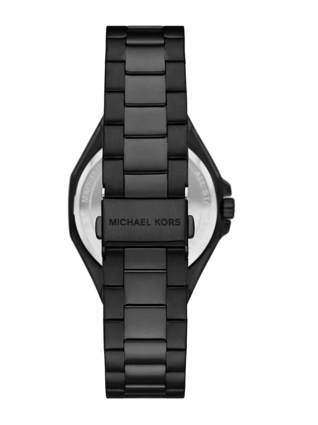Michael Kors MKO1180 Women's Black Stainless Steel Watch 41mm