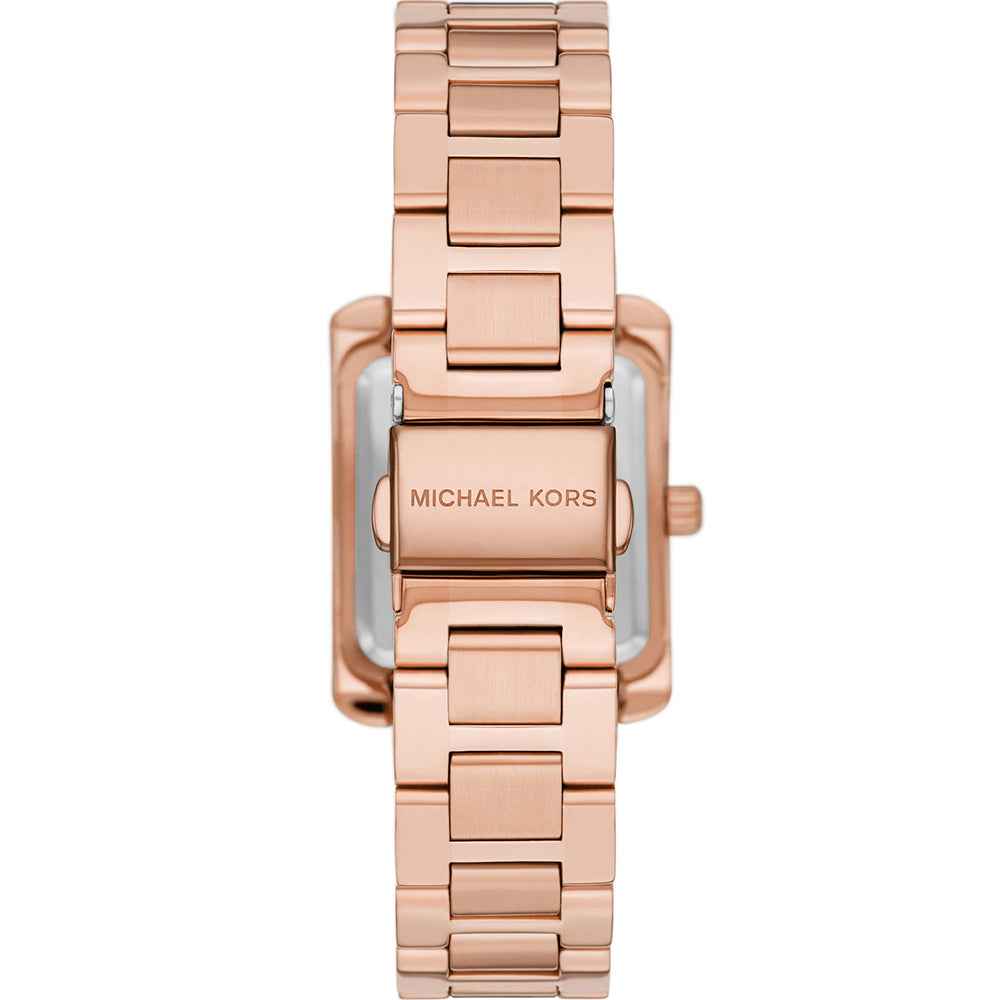 Michael Kors Emery MK4641 Women's Silver Dial Rose Gold Stainless Steel Watch