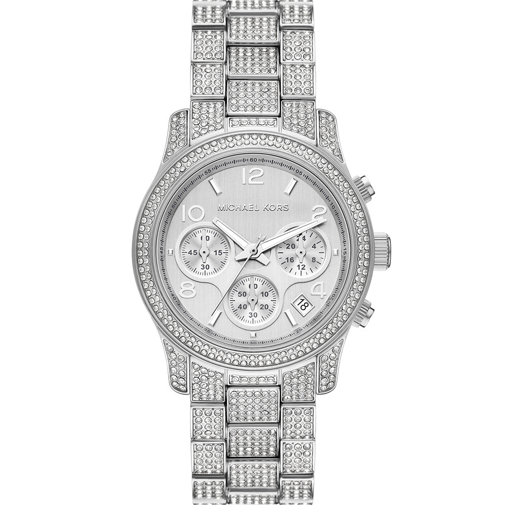 Michael Kors Runway Chronograph MK7434 women's crystal watch