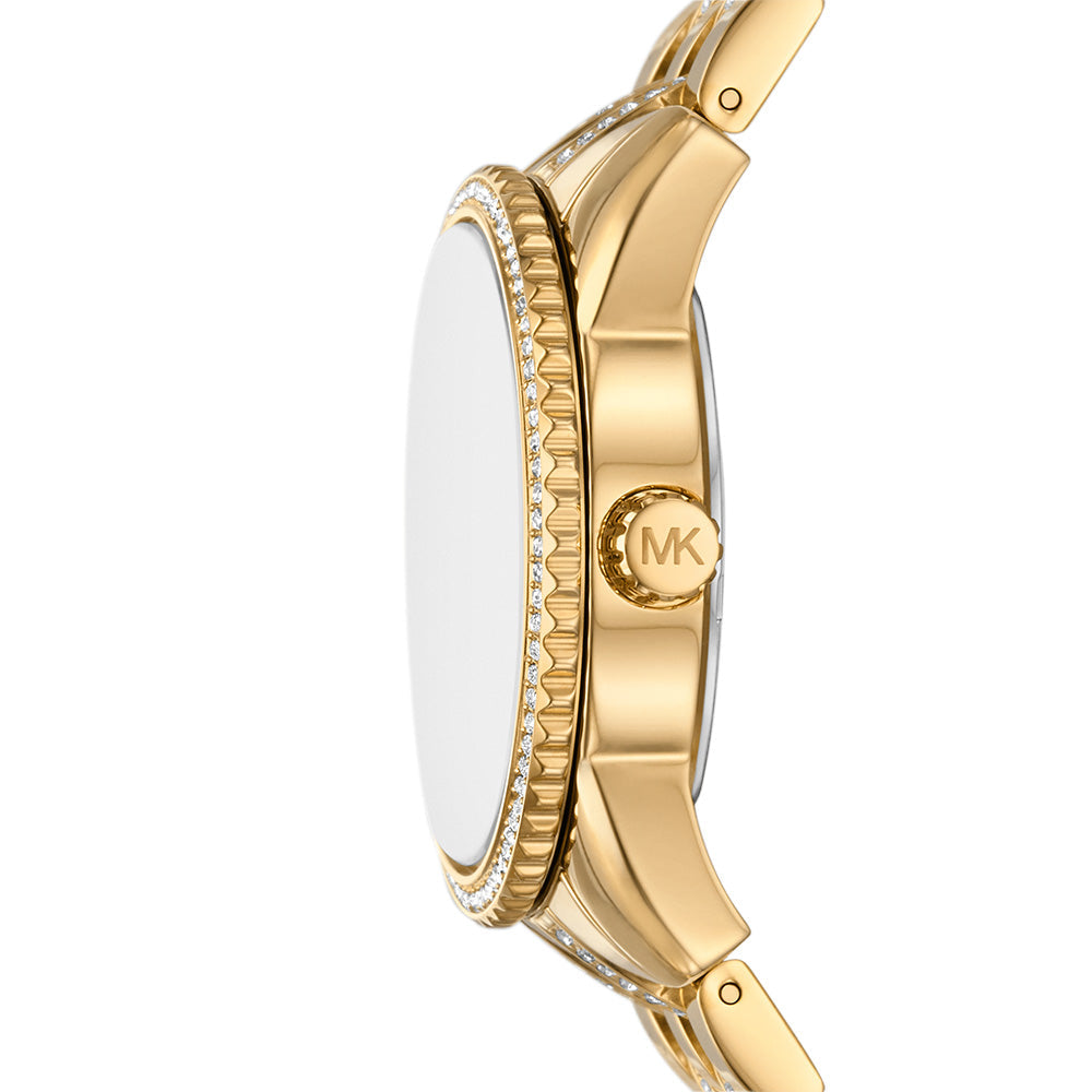 Michael Kors MK7540 gold-tone stainless steel bracelet watch