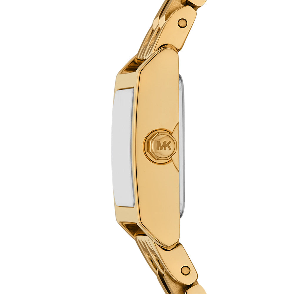 Michael Kors MK4931 gold textured dial watch