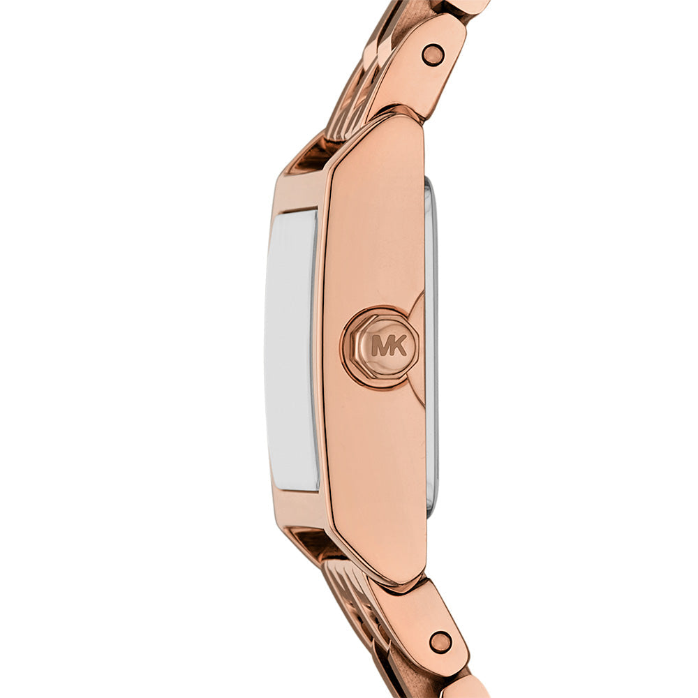 Michael Kors MK4932 rose gold textured dial watch