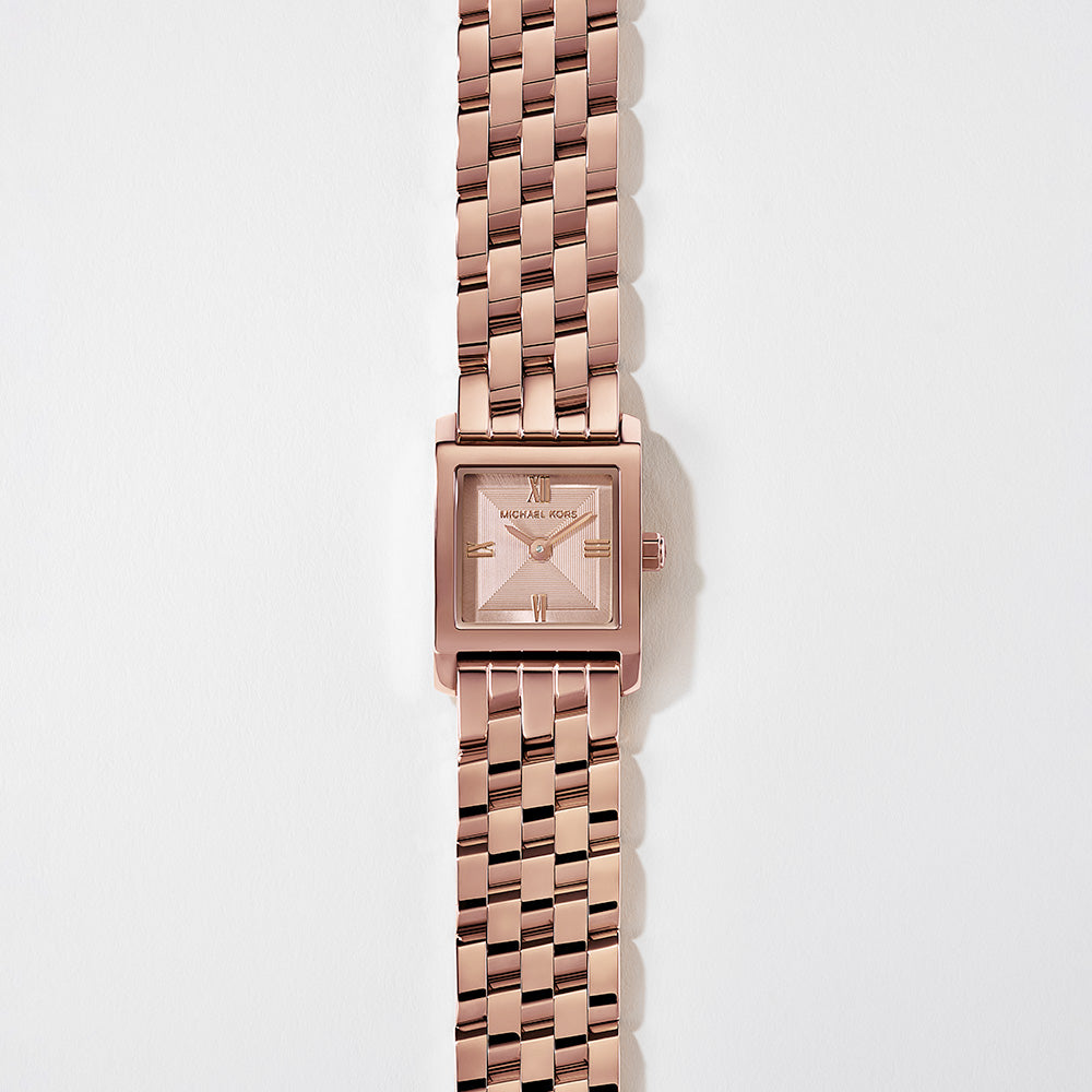 Michael Kors MK4932 luxury women's square wristwatch