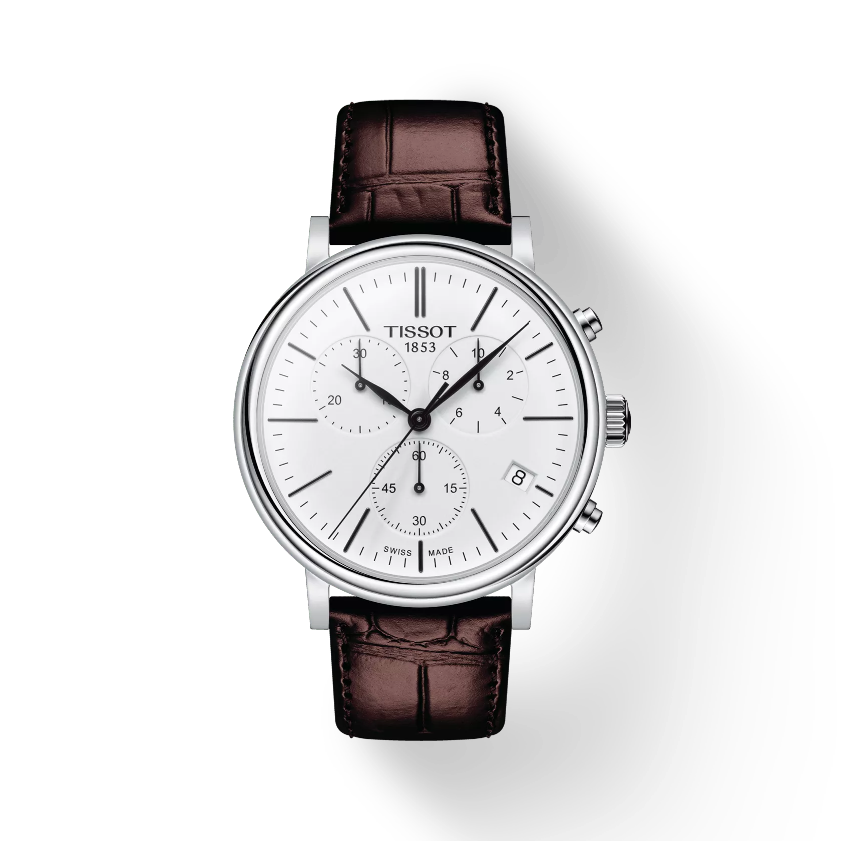 Tissot Carson Classic Traditional T122.417.16.011.00 Swiss Quartz Men’s Watch - Luxverse