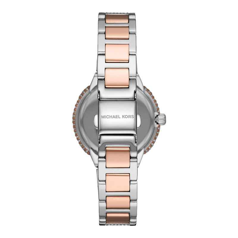 Michael Kors Taryn MK4461 Women's White Dial Two-Tone Stainless Steel Watch