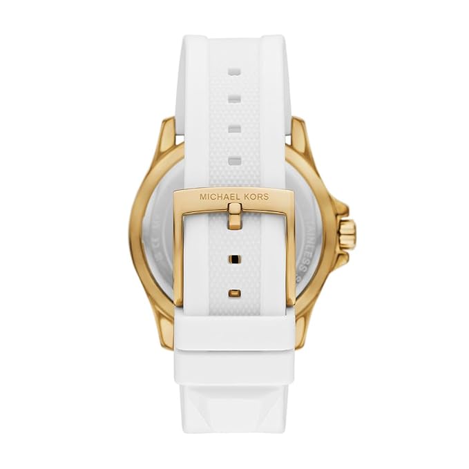 Michael Kors Everest MK7535 logo engraved dial watch