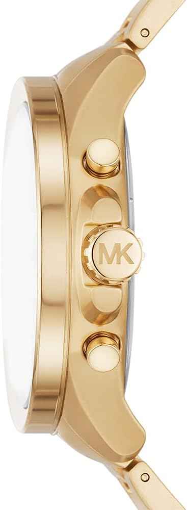 Michael Kors Wren MK8928 Men's Gold Dial Gold Stainless Steel Chronograph Watch