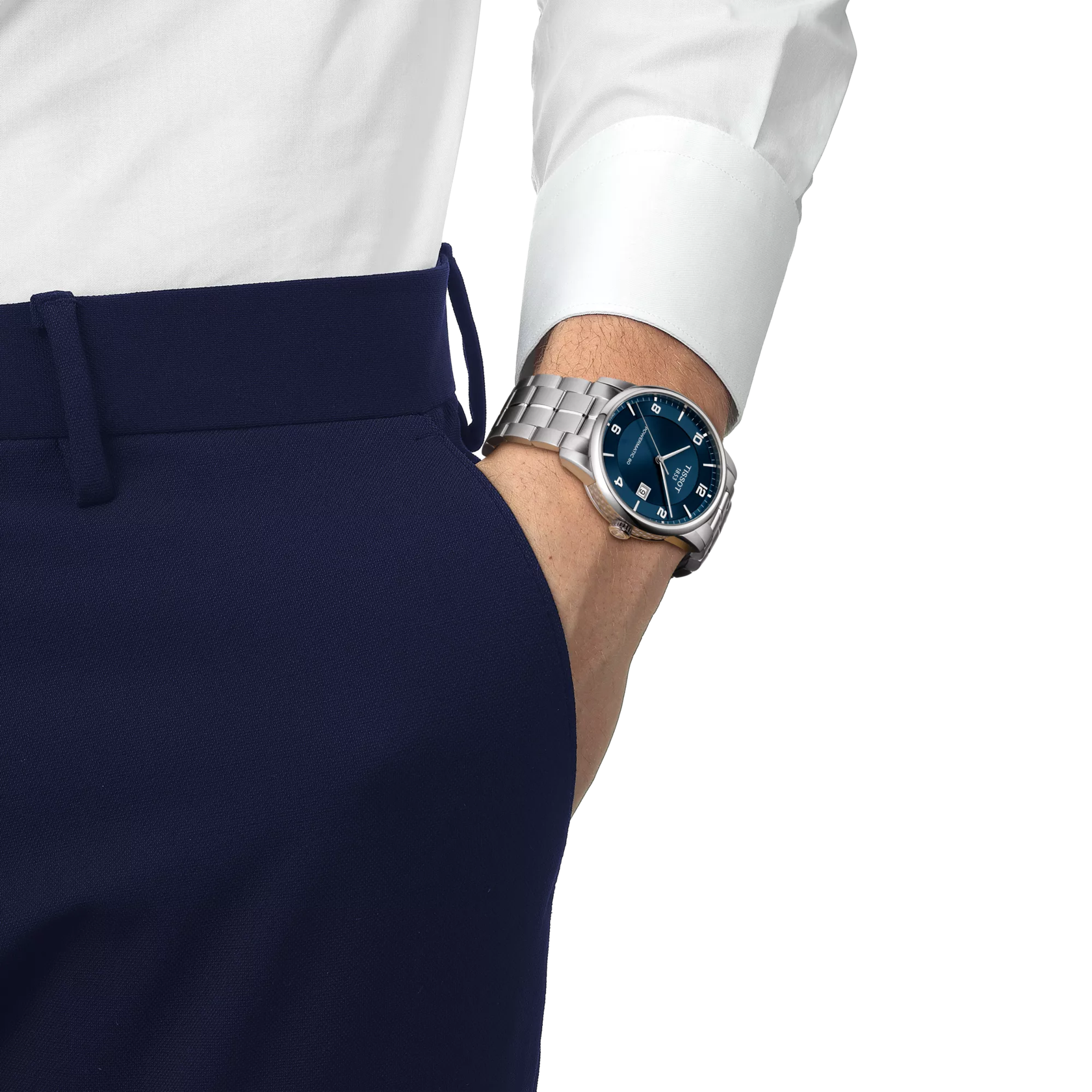 Men’s Tissot Luxury Powermatic 80 T086.407.11.047.00 Swiss Automatic Watch - Luxverse