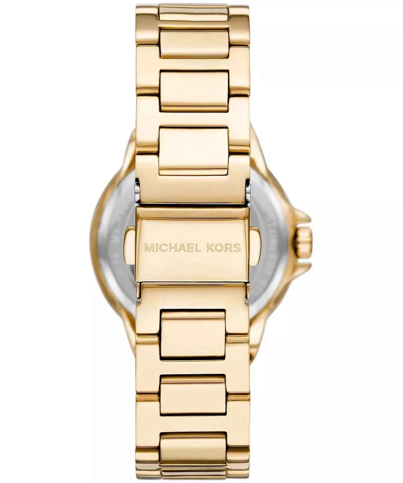 Michael Kors Camille MK6981 Women's Green Dial Gold-Tone Stainless Steel Watch