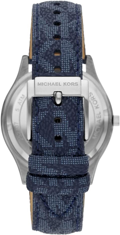 Back case of Michael Kors MK8907 quartz stainless steel wristwatch