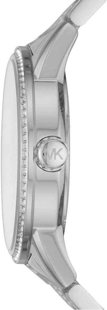 Michael Kors Ritz MK6864 Women's Multicoloured Pavé Dial Silver Stainless Steel Watch