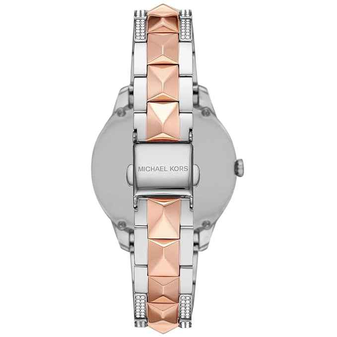Michael Kors Runway Mercer MK6716 Women's Silver Dial Two-Tone Stainless Steel Watch