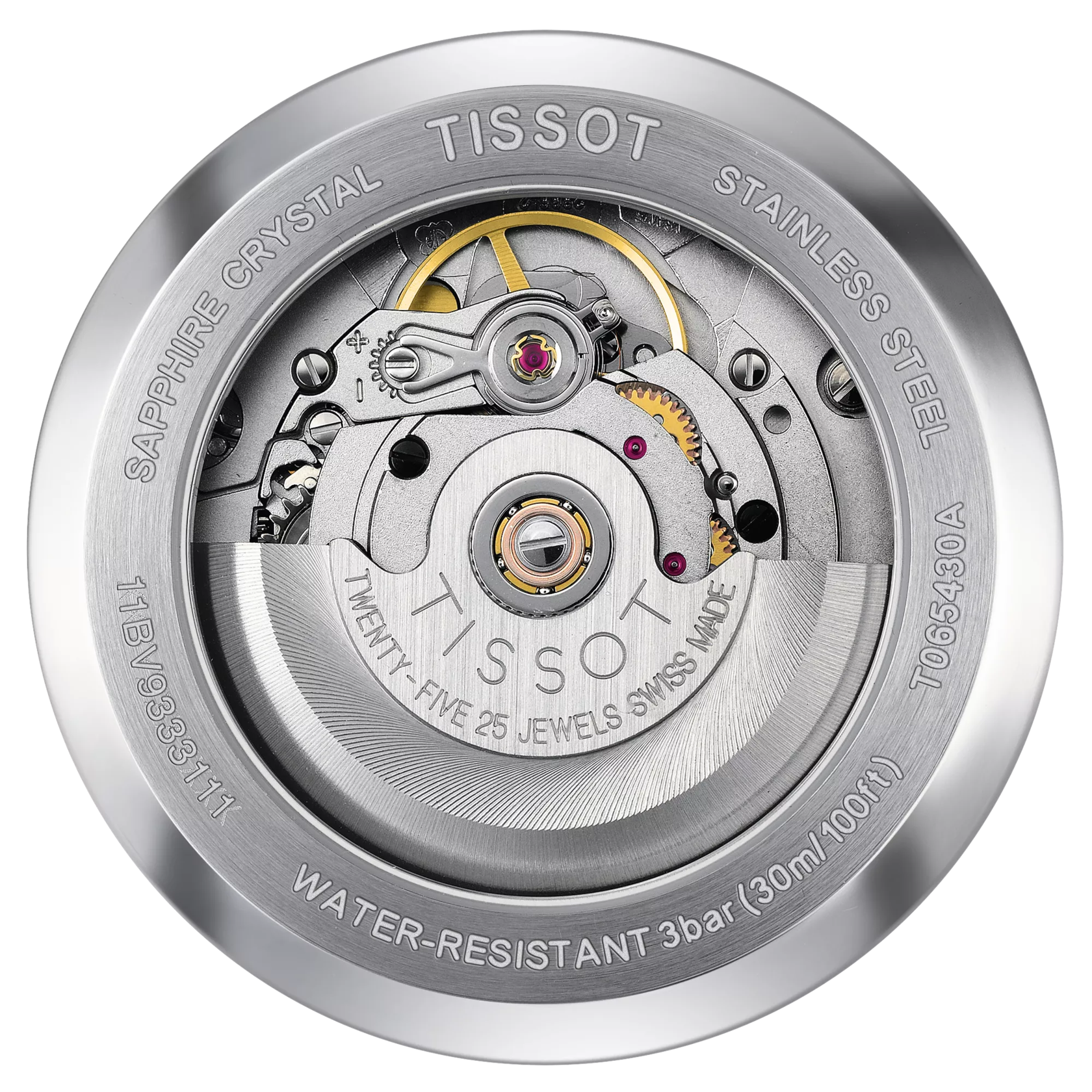 Tissot Automatics III T065.430.11.031.00 Swiss Automatic Men’s Watch - Luxverse