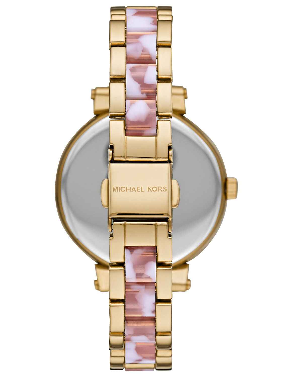 Michael Kors Sofie MK4344 Women's Mother of Pearl Dial Two-Tone Stainless Steel Chronograph Watch