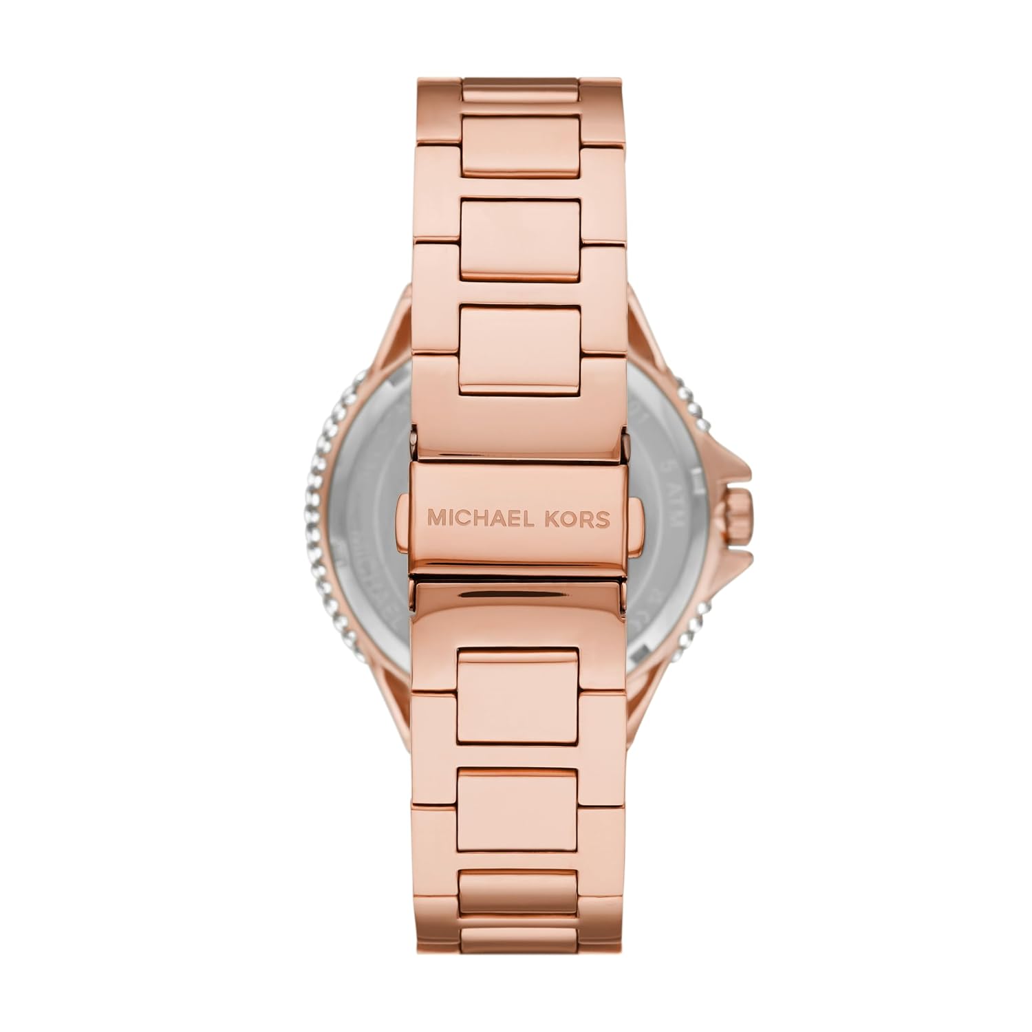 Back case of Michael Kors MK7340 quartz women's wristwatch