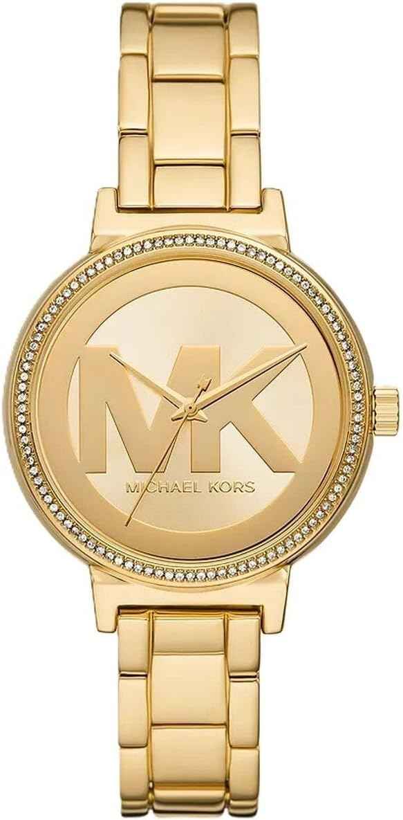 Michael Kors MKO1051 Women's Gold Stainless Steel Watch 36mm
